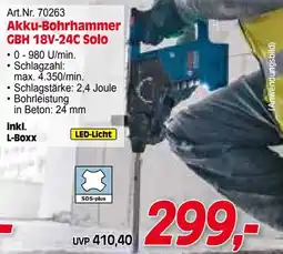 Zgonc Art.Nr. 70263 Akku-Bohrhammer GBH 18V-24C Solo Angebot