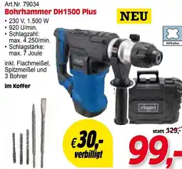 Zgonc Art.Nr. 79034 Bohrhammer DH1500 Plus Angebot
