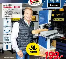 Zgonc Art.Nr. 62433 Bandsäge HBS261 Angebot