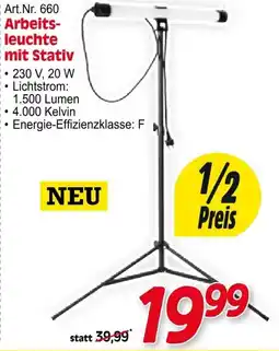 Zgonc Arbeits- leuchte mit Stativ Angebot
