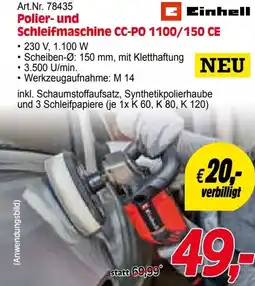 Zgonc Art.Nr. 78435 Polier- und E Einhell Angebot