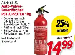 Zgonc Auto-Pulver- feuerlöscher PS1-X PROTEX Angebot