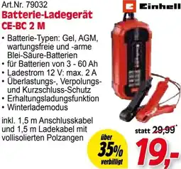 Zgonc Art.Nr. 79032 Batterie-Ladegerät CE-BC 2 M Angebot