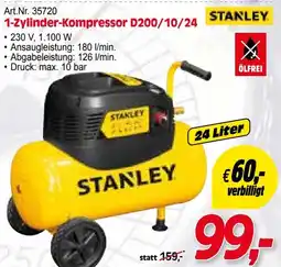 Zgonc 1-Zylinder-Kompressor D200/10/24 Angebot