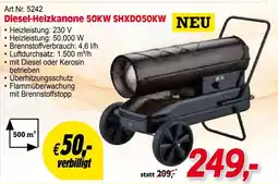 Zgonc Art.Nr. 5242 Diesel-Heizkanone 50KW SHXDO50KW Angebot