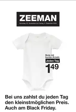 Zeeman Bei uns zahlst du jeden Tag den kleinstmöglichen Preis, Auch am Black Friday Angebot