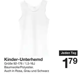 Zeeman Kinder-Unterhemd Angebot