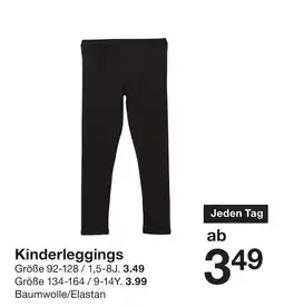 Zeeman Kinderleggings Angebot