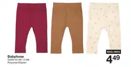 Zeeman Babyhose Angebot