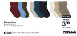 Zeeman Babysocken Angebot