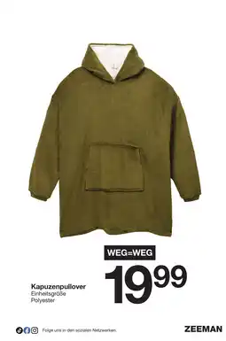 Zeeman Kapuzenpullover Angebot