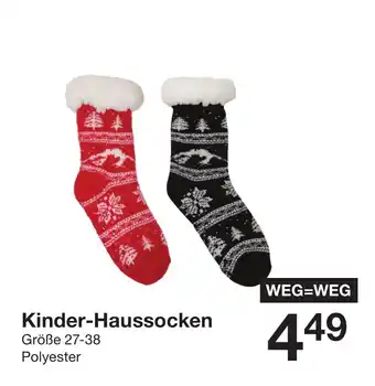 Zeeman Kinder-Haussocken Angebot