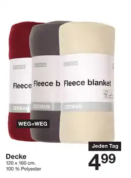 Zeeman Decke Angebot