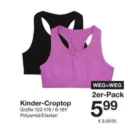 Zeeman Kinder-Croptop Angebot