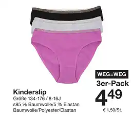 Zeeman Kinderslip Angebot