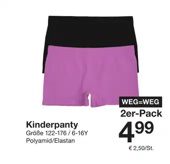 Zeeman Kinderpanty Angebot