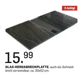 Möbel Ludwig GLAS-HERDABDECKPLATTE Angebot