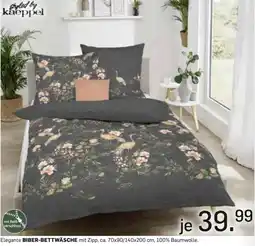 Möbel Ludwig Elegante BIBER-BETTWÄSCHE Angebot