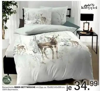 Möbel Ludwig Romantische BIBER-BETTWÄSCHE Angebot