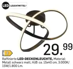 Möbel Ludwig Raffinierte LED-DECKENLEUCHTE Angebot