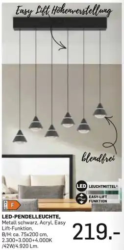 Möbel Ludwig LED-PENDELLEUCHTE Angebot