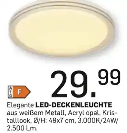 Möbel Ludwig Elegante LED-DECKENLEUCHTE Angebot