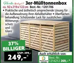 Norma 3er-Mülltonnenbox Angebot