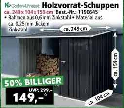 Norma Holzvorrat-Schuppen Angebot