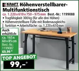 Norma Höhenverstellbarer- KRAFT Höhenverstellbarer- Angebot
