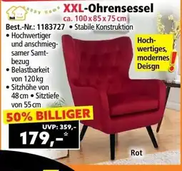 Norma XXL-Ohrensessel Angebot