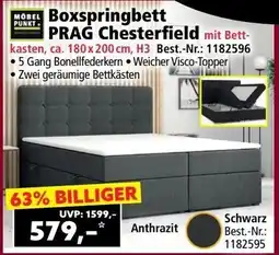 Norma Boxspringbett PRAG Chesterfield Angebot