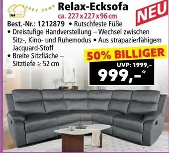 Norma Relax-Ecksofa Angebot