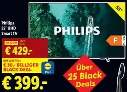 Lidl Philips 55" UHD Smart TV Angebot