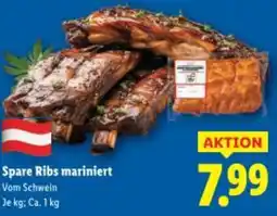 Lidl Spare Ribs mariniert Angebot