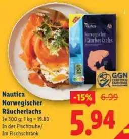 Lidl Nautica Norwegischer Räucherlachs Angebot
