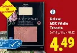 Lidl Deluxe MSC Vitello Tonnato Angebot