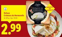 Lidl Deluxe Crémeux de Normandie Angebot