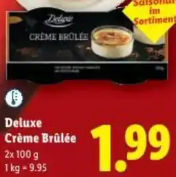 Lidl Deluxe Crème Brûlée Angebot