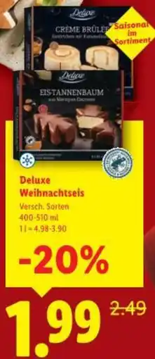 Lidl Deluxe Weihnachtseis Angebot