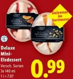 Lidl Deluxe Mini- Eisdessert Angebot