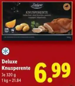Lidl Deluxe Knusperente Angebot