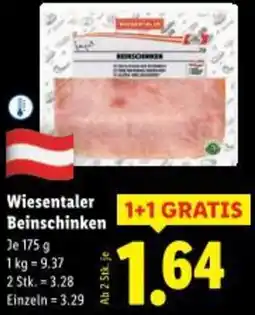 Lidl Wiesentaler Beinschinken Angebot