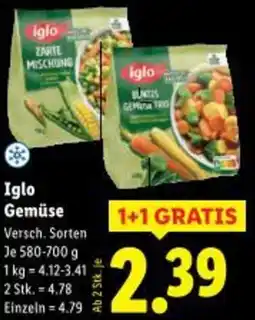 Lidl Iglo Gemüse Angebot