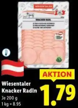 Lidl Wiesentaler Knacker Radin Angebot