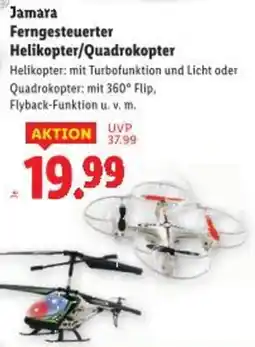 Lidl Jamara Ferngesteuerter Helikopter/Quadrokopter Angebot