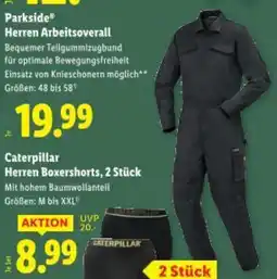 Lidl Parkside Herren Arbeitsoverall Angebot