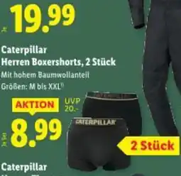 Lidl Caterpillar Herren Boxershorts, 2 Stück Angebot