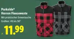 Lidl Parkside Herren Fleeceweste Angebot