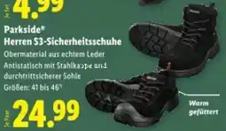 Lidl Parkside Herren S3-Sicherheitsschuhe Angebot
