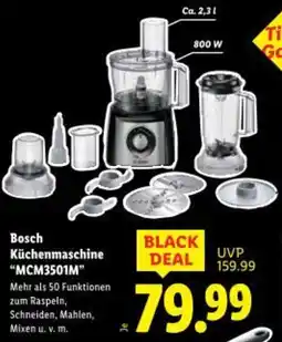Lidl Bosch Küchenmaschine MCM3501M Angebot